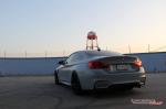 BMW M4 Coupe Battleship Gray by Impressive Wrap 2016 года